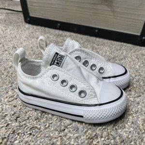 White Converse All Star sneakers